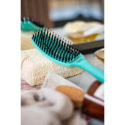 Brosse démêlante FingerBrush Iconic Boar & Nylon - Mint
