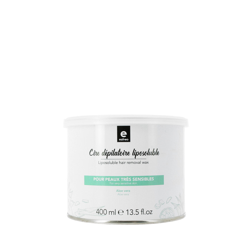 Pot de cire dépilatoire liposoluble Aloe Vera