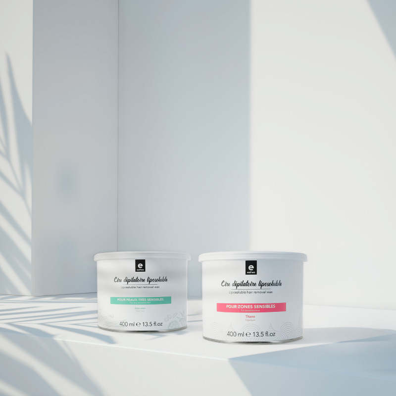 Pot de cire dépilatoire liposoluble Aloe Vera