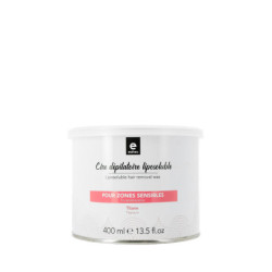 Pot de cire dépilatoire liposoluble Titane