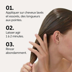 Après-shampoing cheveux colorés et épais Color Brilliance