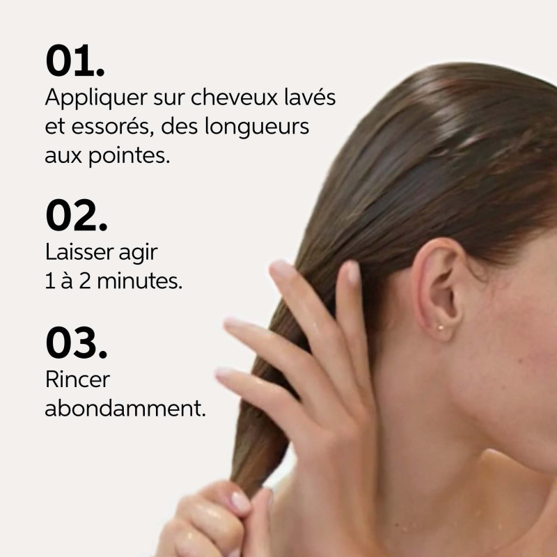 Après-shampoing cheveux colorés et épais Color Brilliance