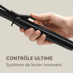 Fer à boucler à pince 19mm – Boucles définies et élégantes