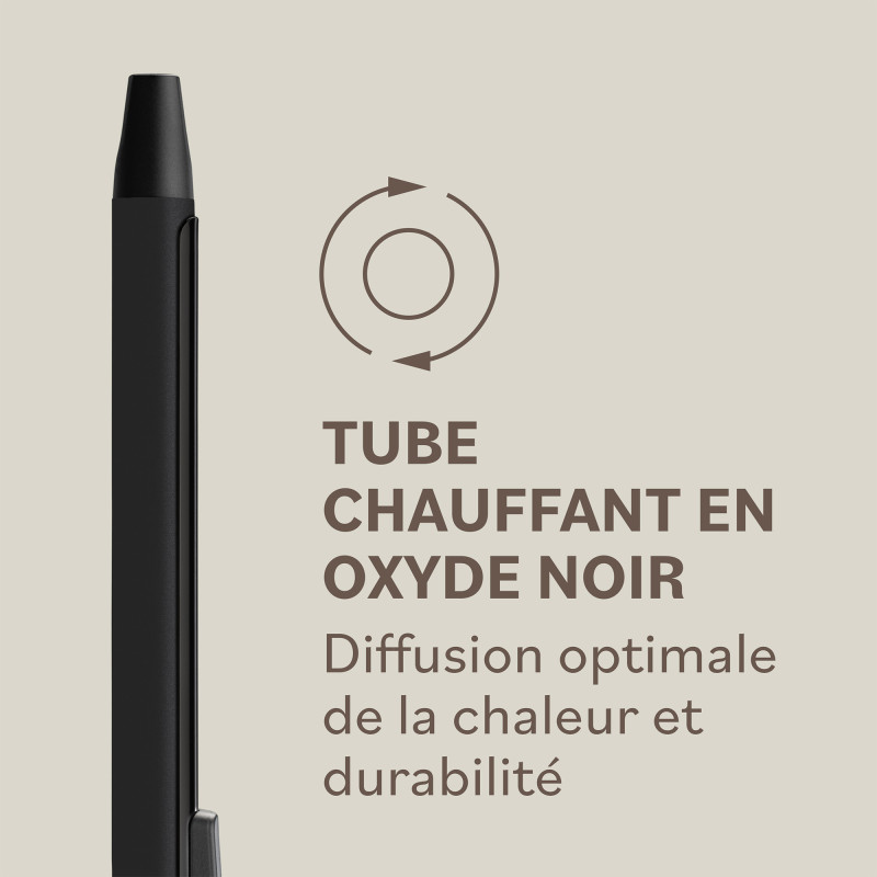 Fer à boucler à pince 19mm – Boucles définies et élégantes