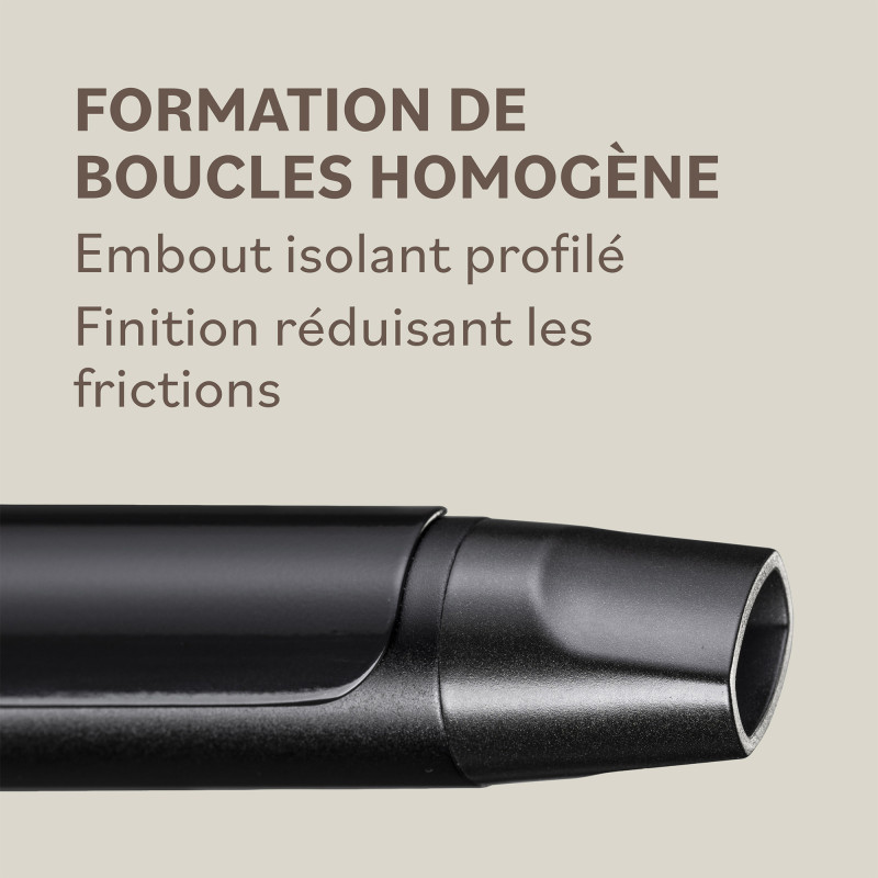 Fer à boucler à pince 25mm – Boucles maîtrisées au rendu impeccable