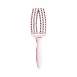 Fingerbrush brosse démêlante Iconic Boar & Nylon Pastel Pink