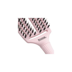 Fingerbrush brosse démêlante Iconic Boar & Nylon Pastel Pink