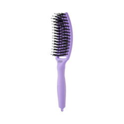 Brosse démêlante FingerBrush Iconic Boar & Nylon - Lavender