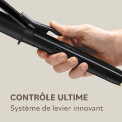 Fer à boucler à pince 32mm – Contrôle précis, effet naturel