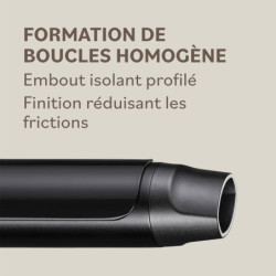 Fer à boucler à pince 32mm – Contrôle précis, effet naturel