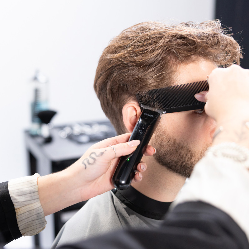 Tondeuse de finition Chromini® Duo sans fil Noire – précision et ergonomie