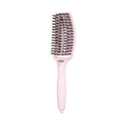 Fingerbrush brosse démêlante Iconic Boar & Nylon Pastel Pink
