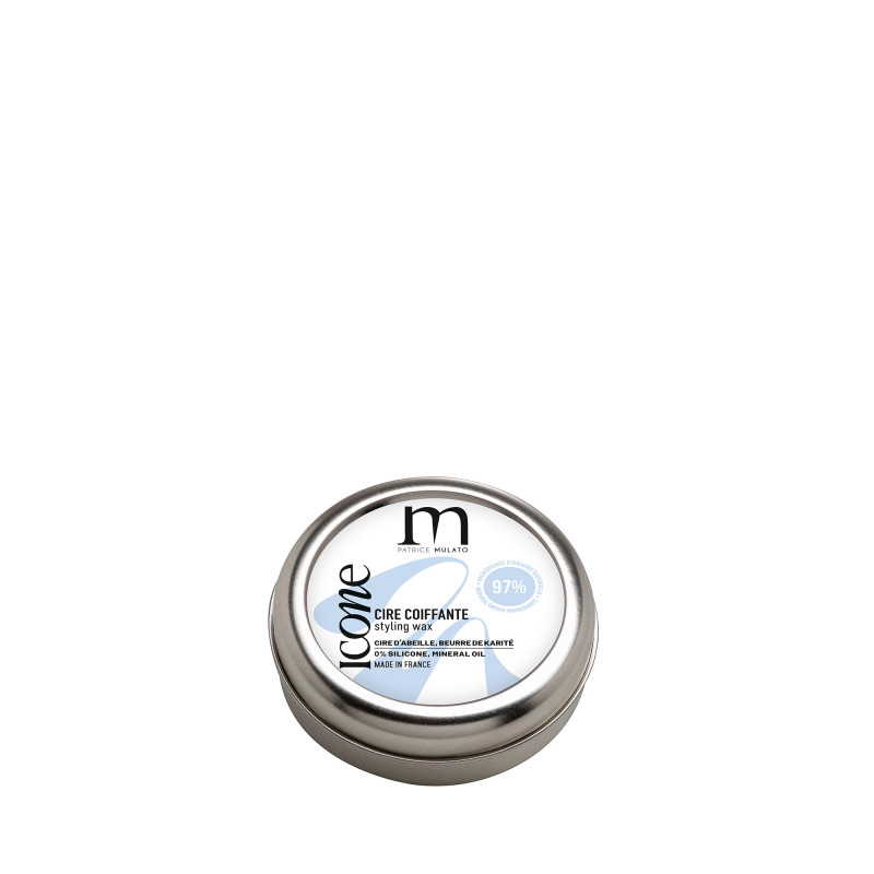 Cire coiffante Icone - finition brillante et naturelle