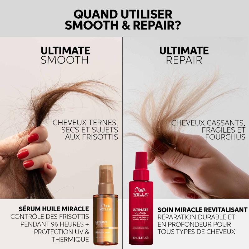 Sérum Huile Miracle Ultimate Smooth
