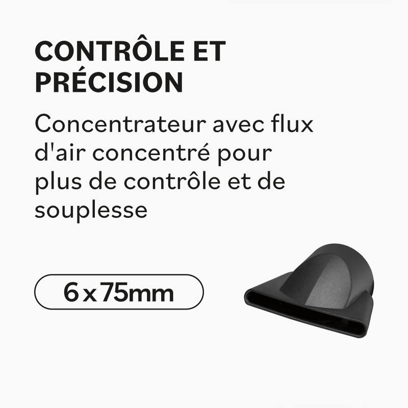 Sèche-cheveux professionnel VERO Noir