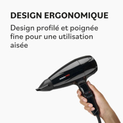 Sèche-cheveux professionnel VERO Noir