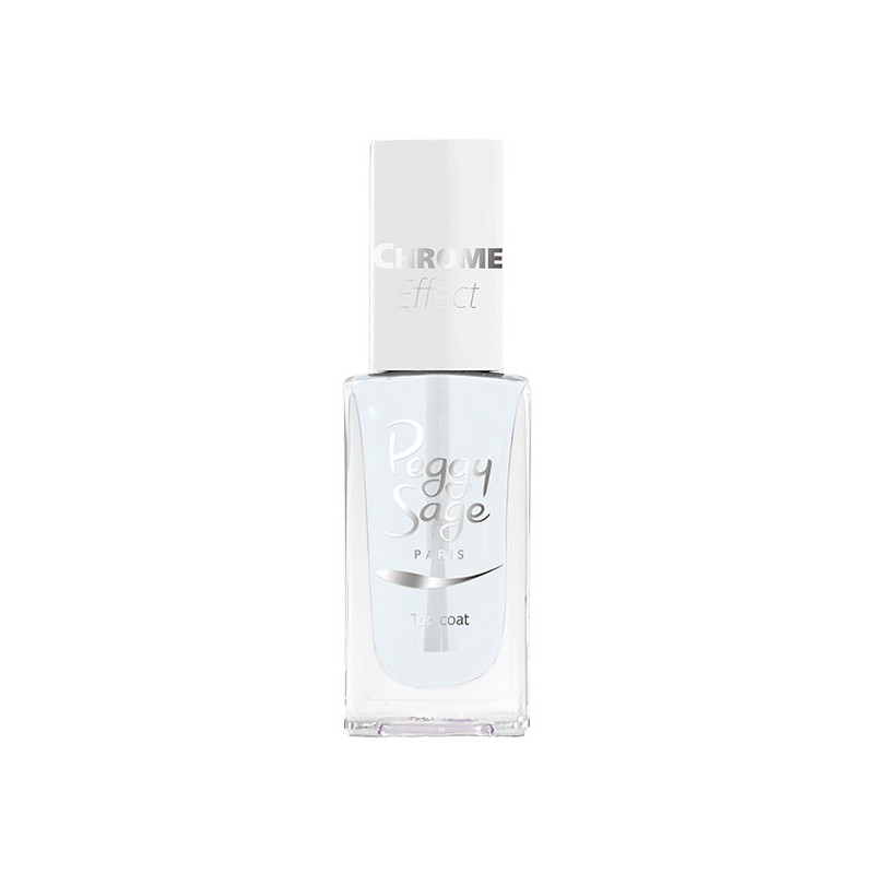 Top pour vernis à ongles effet chrome