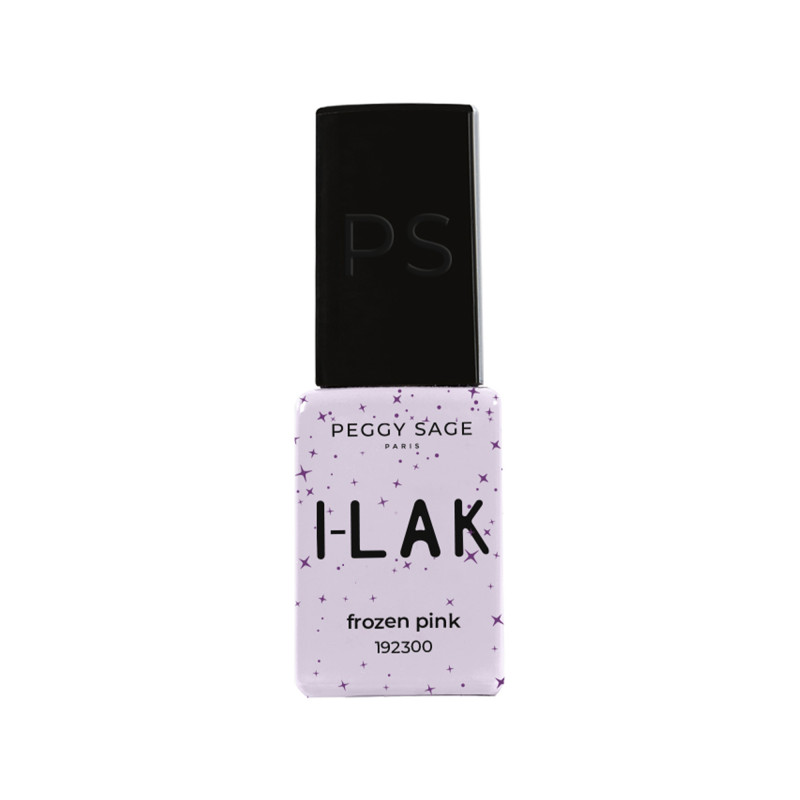Vernis semi-permanent I-LAK – frozen pink – brillance, tenue 3 semaines