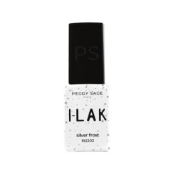 Vernis semi-permanent I-LAK – silver frost – brillance, tenue 3 semaines