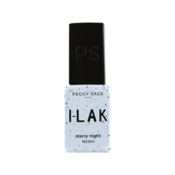 Vernis semi-permanent I-LAK – starry night – reflets argentés, tenue 3 semaines