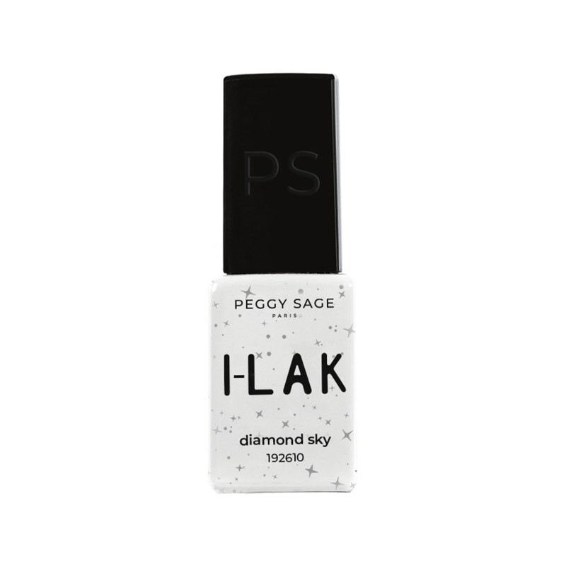 Vernis semi-permanent I-LAK – diamond sky – éclat scintillant, tenue 3 semaines