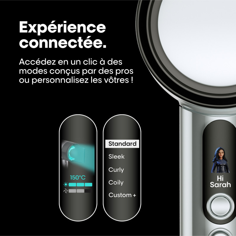 Sèche-cheveux AirLight Pro à lumière infrarouge