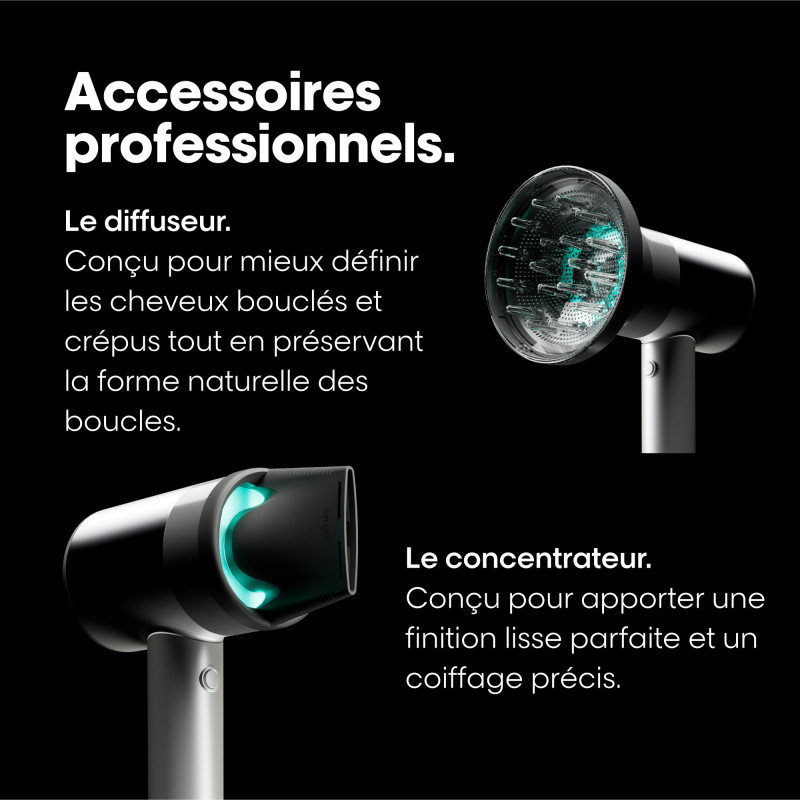 Sèche-cheveux AirLight Pro à lumière infrarouge