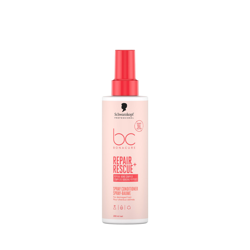 Spray-Baume BC Bonacure Repair Rescue+ – démêlage, hydratation, réparation