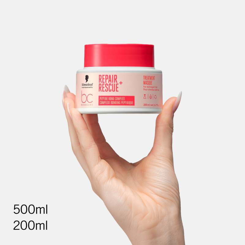 Masque BC Bonacure Repair Rescue+ – soin profond, réparation, cheveux sains
