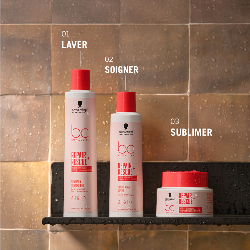 Masque BC Bonacure Repair Rescue+ – soin profond, réparation, cheveux sains