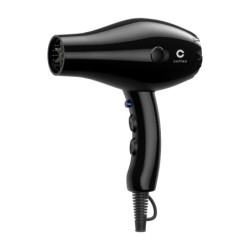 Sèche-cheveux professionnel compact 2000W Noir - Léger et silencieux