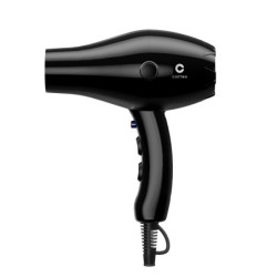 Sèche-cheveux professionnel compact 2000W Noir - Léger et silencieux