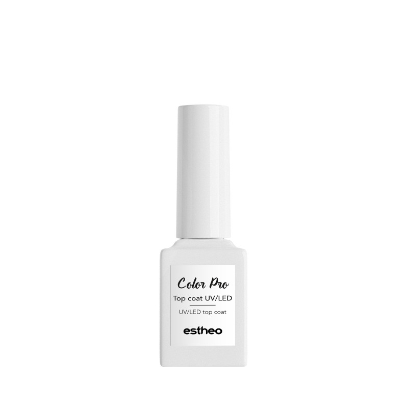 Top coat semi-permanent UV/LED Color Pro – brillance, protection, sans résidu