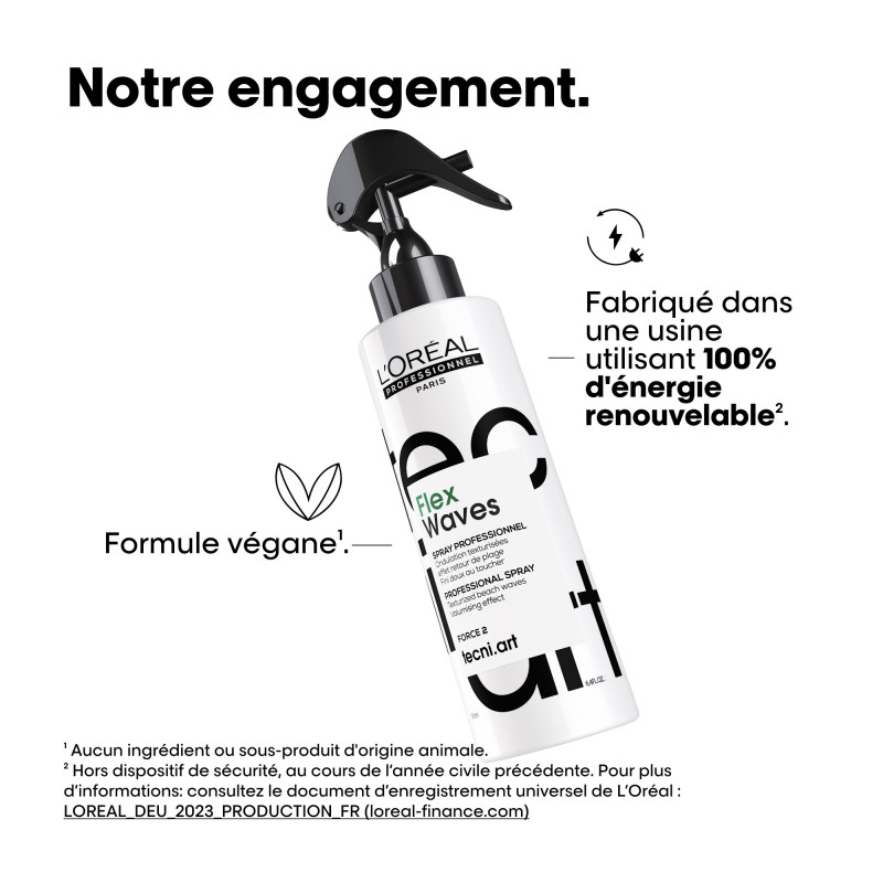 Spray ondulations effet retour de plage Flex Waves - Force 2