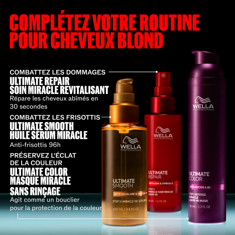 Après-shampoing Ultimate Color Blonde - cheveux blonds et méchés