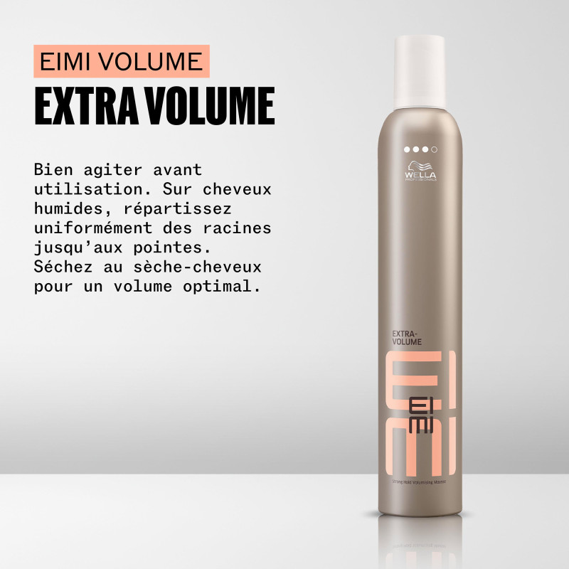 Mousse volumatrice tenue forte Extra Volume Eimi
