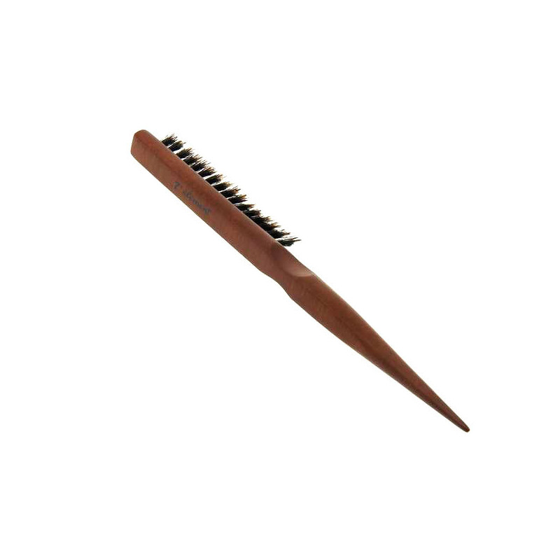 Brosse à crêper en bois - 3 rangées