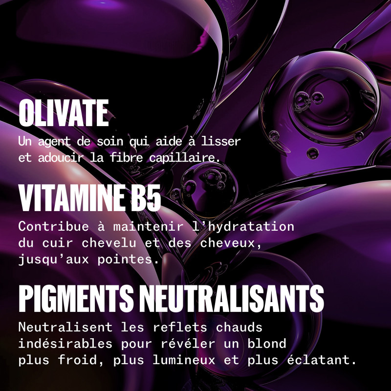 Shampoing onyx Ultimate Color Blonde - cheveux blonds et méchés