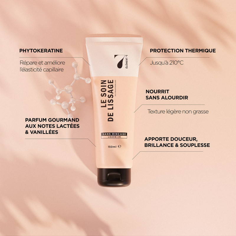 Soin de lissage – douceur, protection, brillance