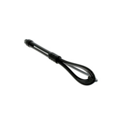 Fouet coloration 3-en-1 en silicone Noir
