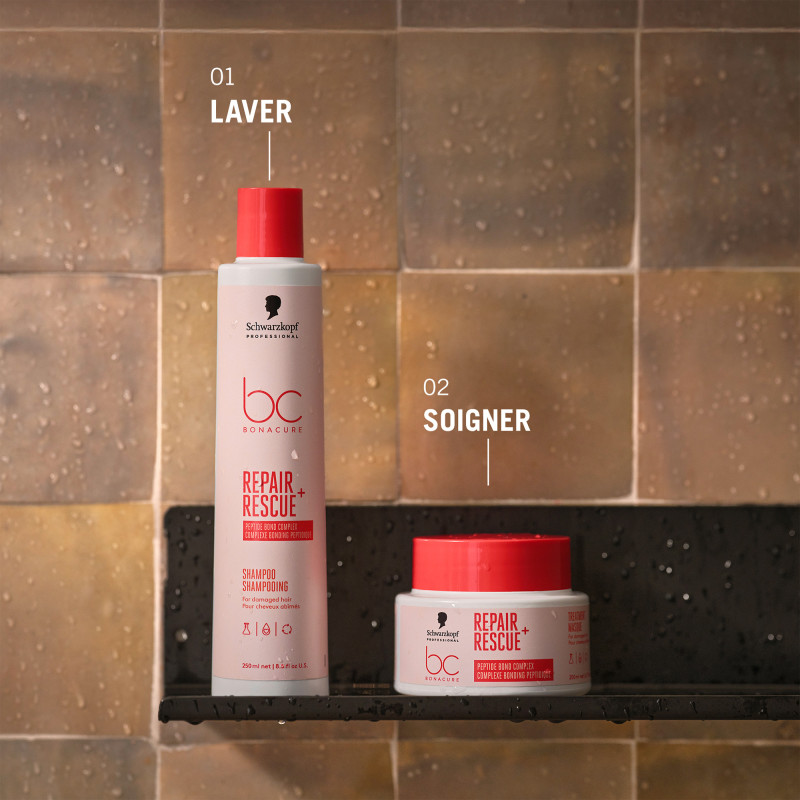 Shampoing BC Bonacure Repair Rescue – réparation, brillance, résistance