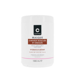 Masque cheveux bouclés et ondulés
