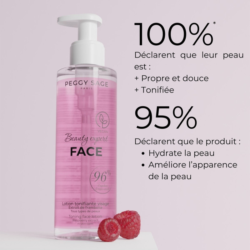 Lotion tonifiante visage – éclat, fraîcheur, absorption rapide