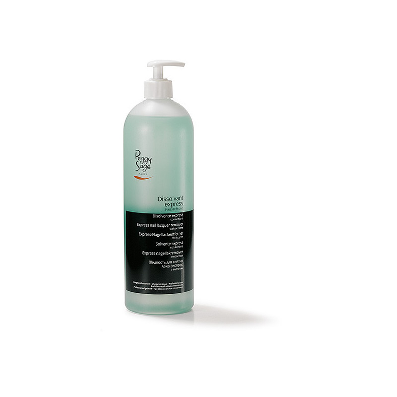 Dissolvant express avec acétone