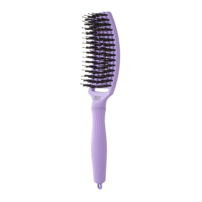 Brosse démêlante FingerBrush Iconic Boar & Nylon - Lavender