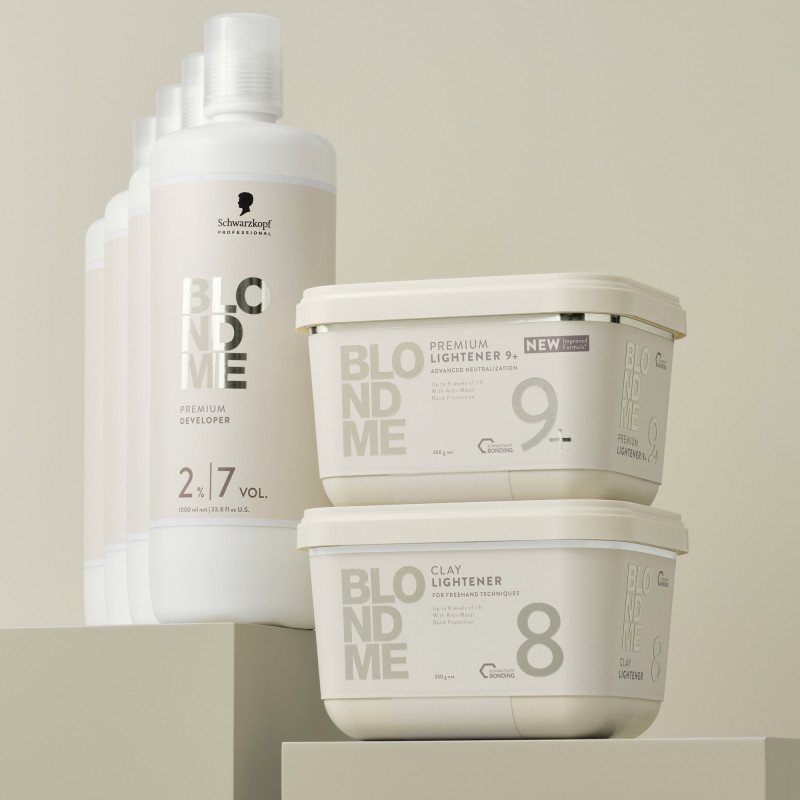 Révélateur Premium crème 2% BlondMe – éclaircissement doux et soin professionnel
