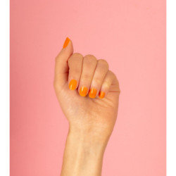 I-LAK soak off gel polish glow orange
