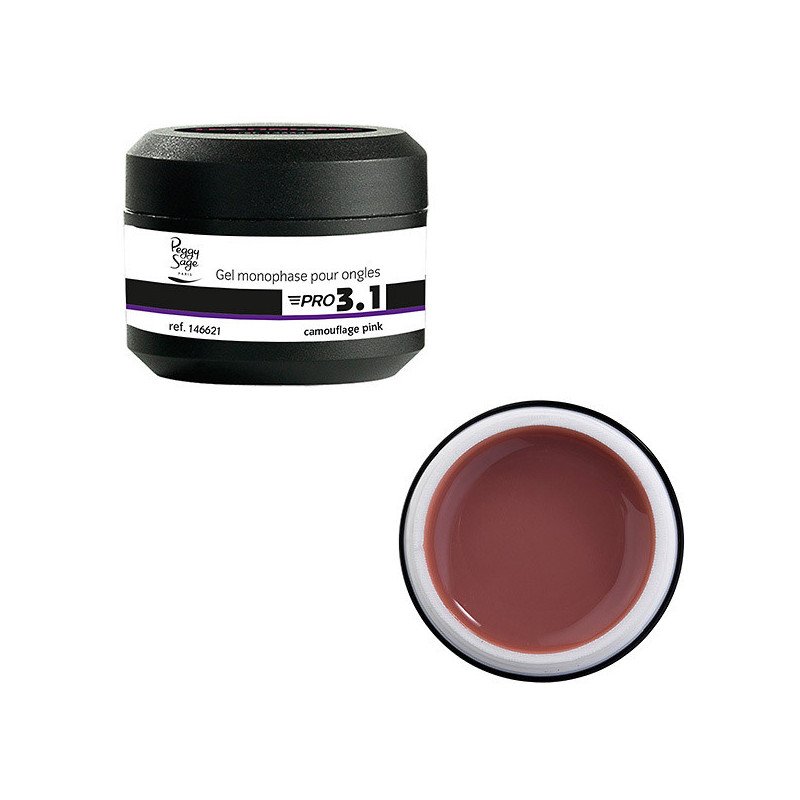 Gel de construction 3 en 1 Pro 3.1 Camouflage pink 15g