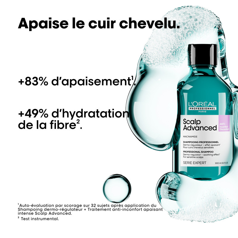 Shampoing dermo-régulateur apaisant Scalp Advanced