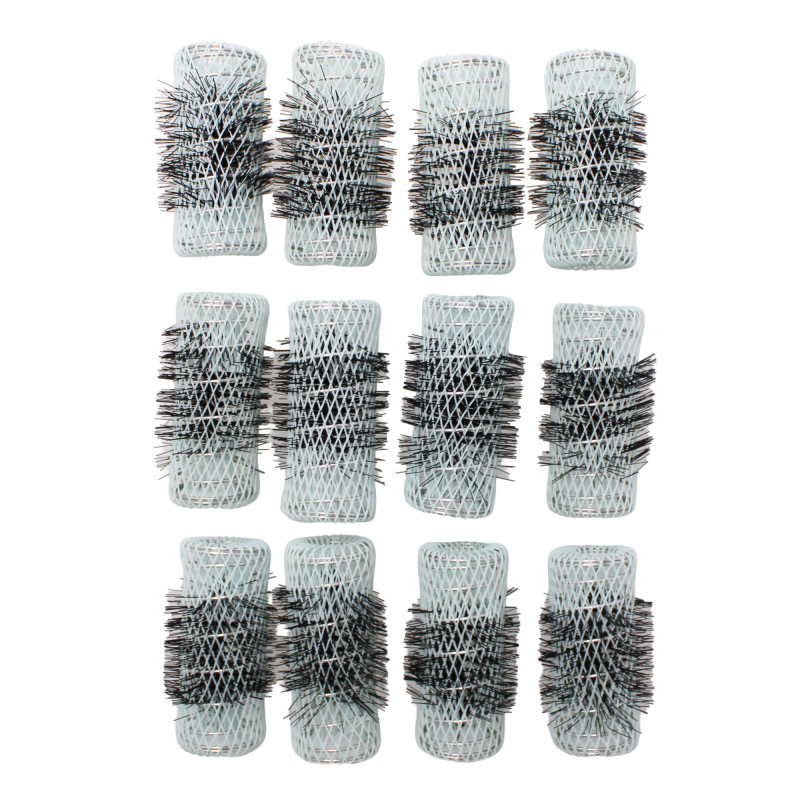 Lot de 12 rouleaux mise en plis 28 mm – volume, légèreté, ondulations larges